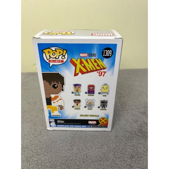 Funko Pop! 8-Bit Roberto figure, number 1309 Marvel Studios' X-Men '97 series. - Picture 2 of 3